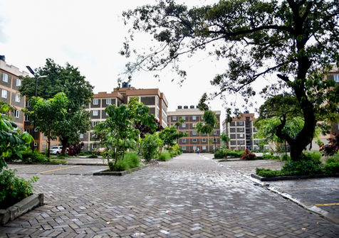 Courtyard area at Lake Nakuru ComfyStays