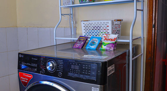 Laundry facilities at Milimani ComfyHomestays Nakuru