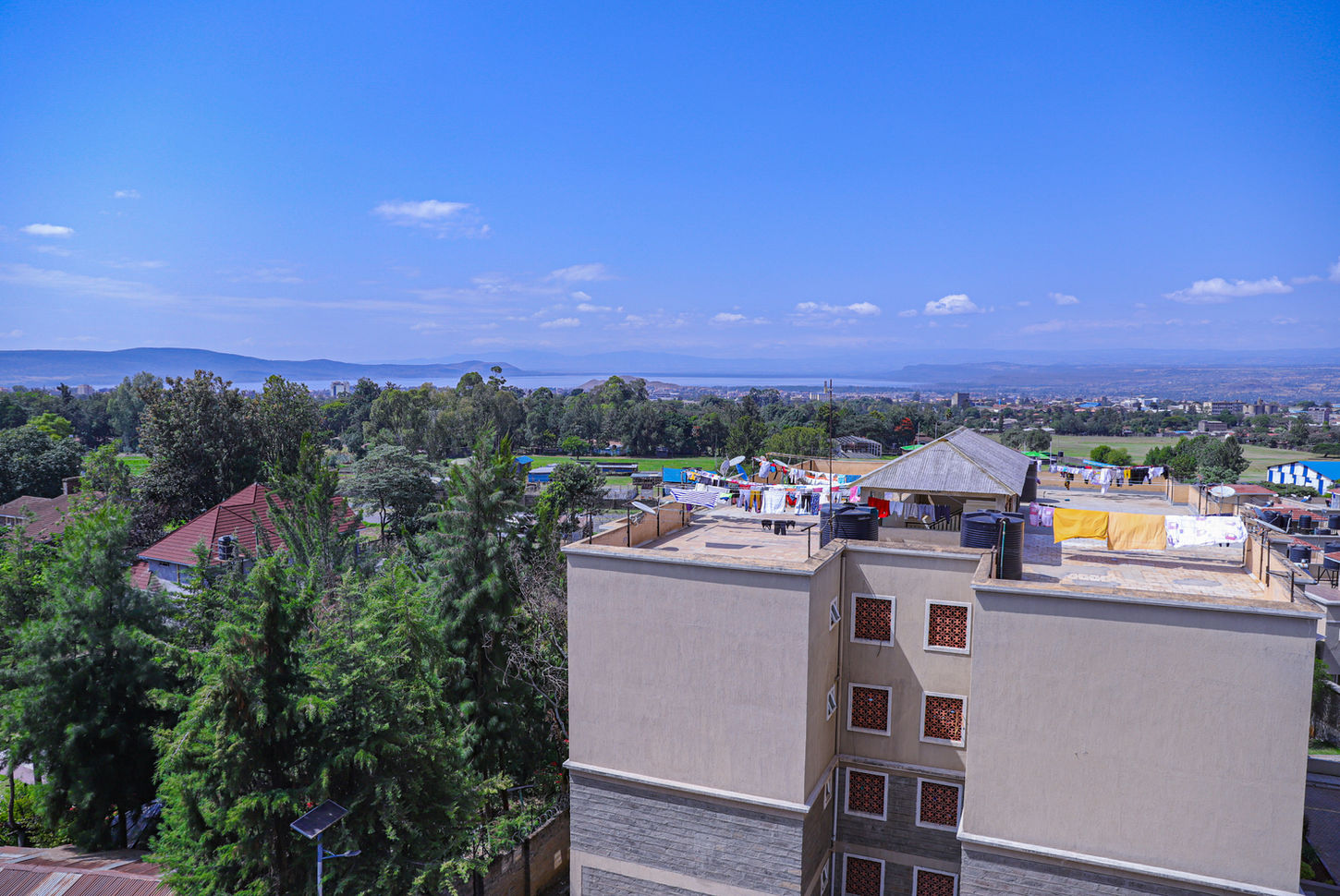 Scenic neighbourhood views near Milimani ComfyHomestays Nakuru