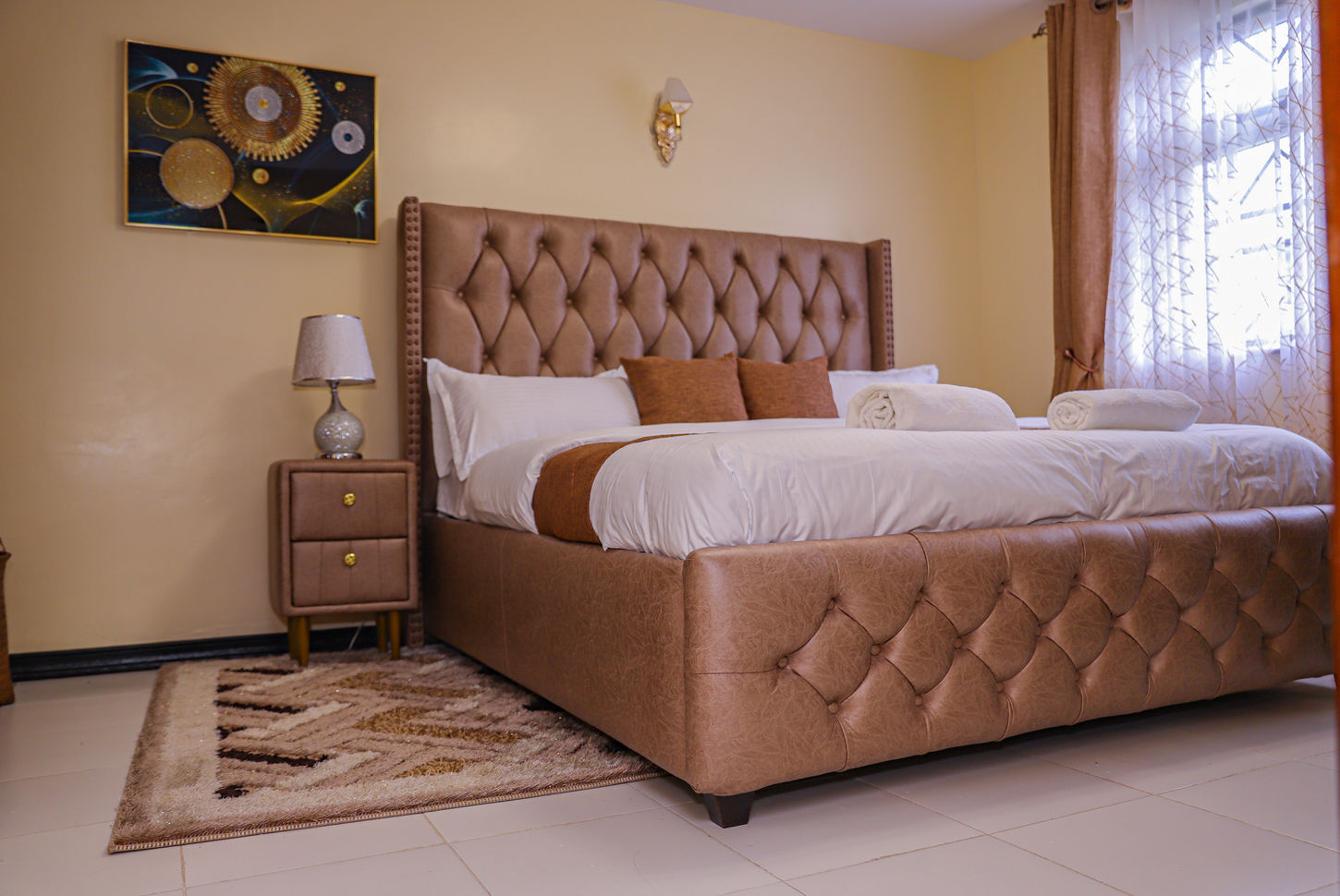 Master bedroom at Milimani ComfyHomestays Nakuru