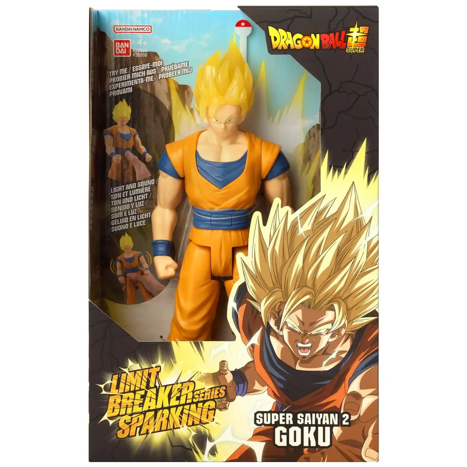 Dragon Ball Super Limit Breaker Series Sparking Super Saiyan 2 Goku