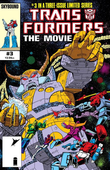 TRANSFORMERS THE MOVIE 40TH ANNIVERSARY EDITION #3 (OF 3) CVR B DON PERLIN & IAN