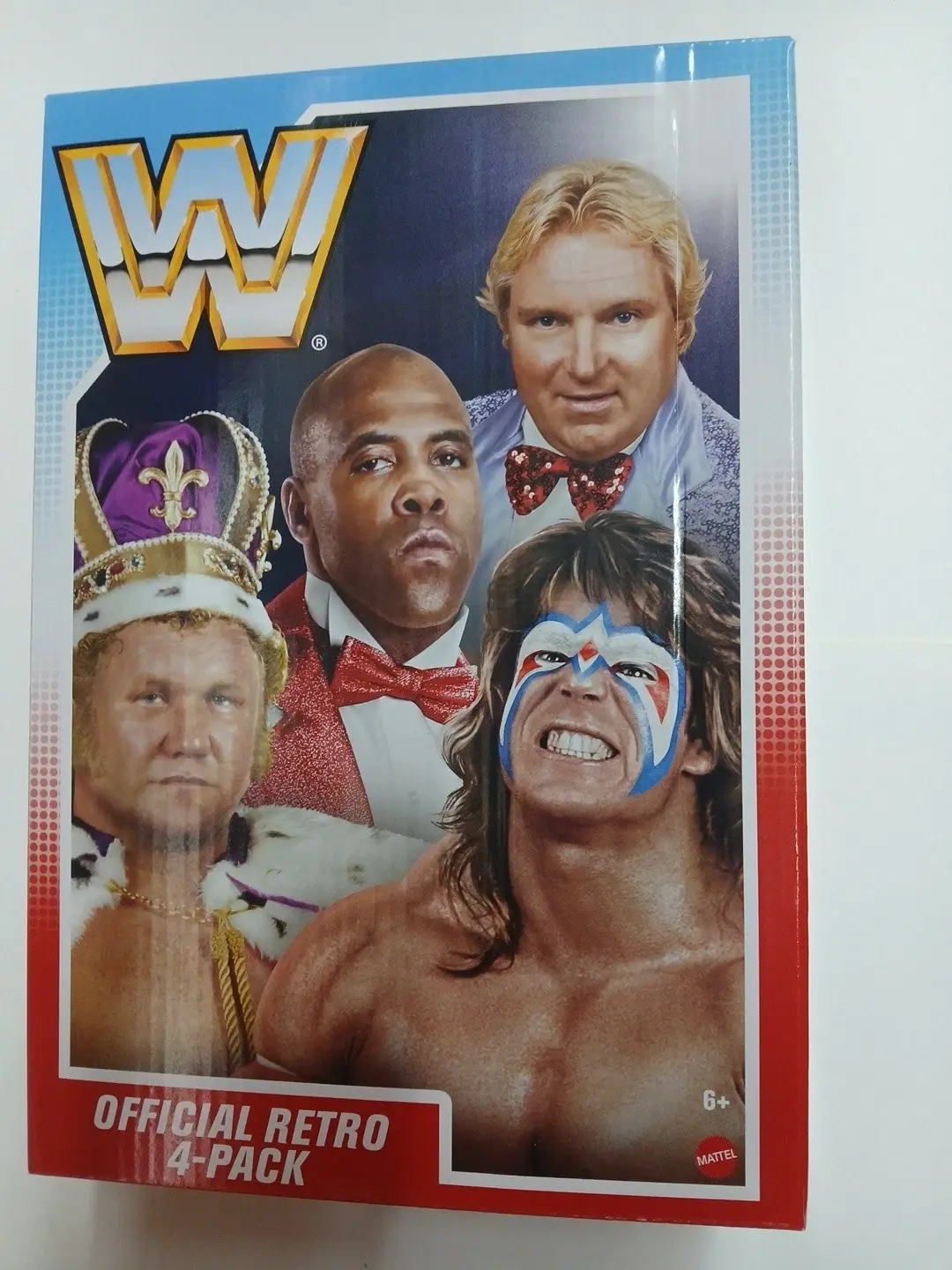 WWE Retro Bundle 4-Pack Virgil, Warrior, Heenan, Harley Action Figures
