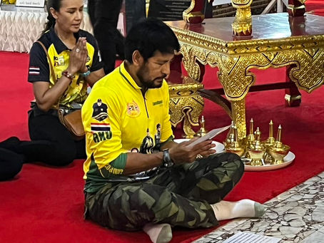 อนุโมทนา มูลนิธิร่วมกตัญญู นำโดย บิณ บรรลือฤทธิ์