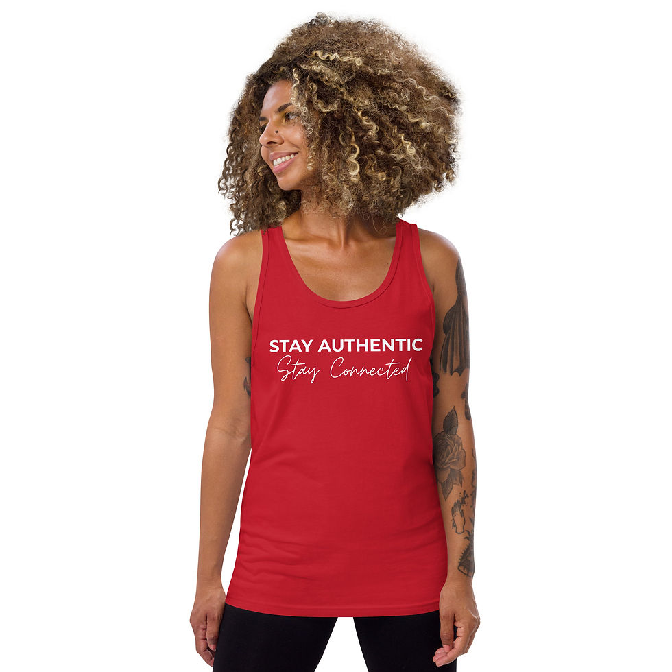 Thumbnail: Unisex "Stay Authentic" Tank