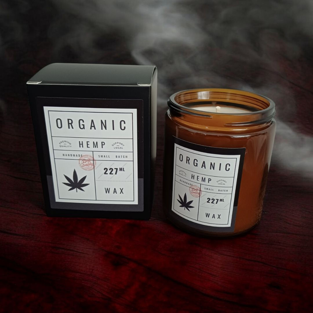 Frankincense Spiced Ginger | Organic Hemp Candle 227ml / 8oz
