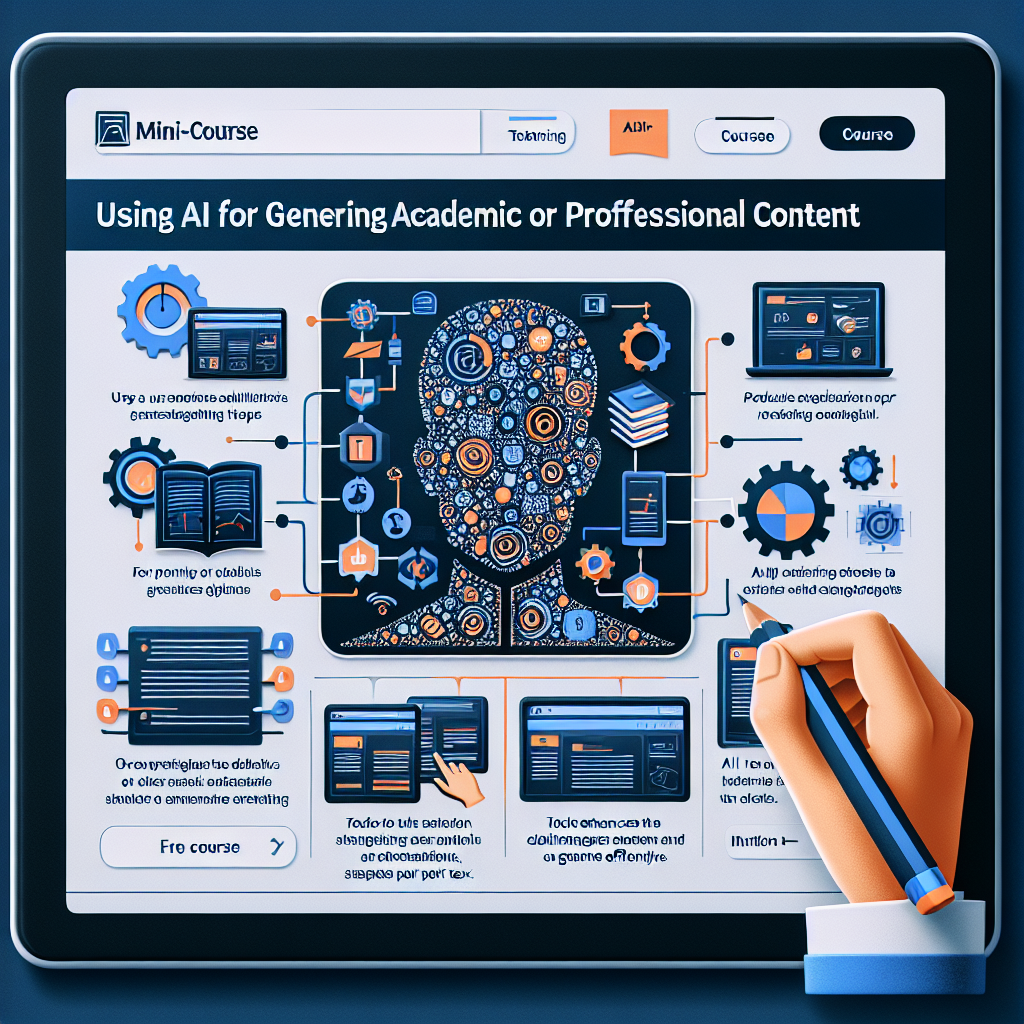 Como usar IA para gerar conteúdo acadêmico ou profissional