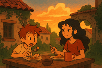 Prompts para Kling AI gerar animações 2D com estilos visuais únicos, como cartoon clássico ou motion graphics.