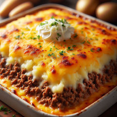 Escondidinho de Carne Moída
