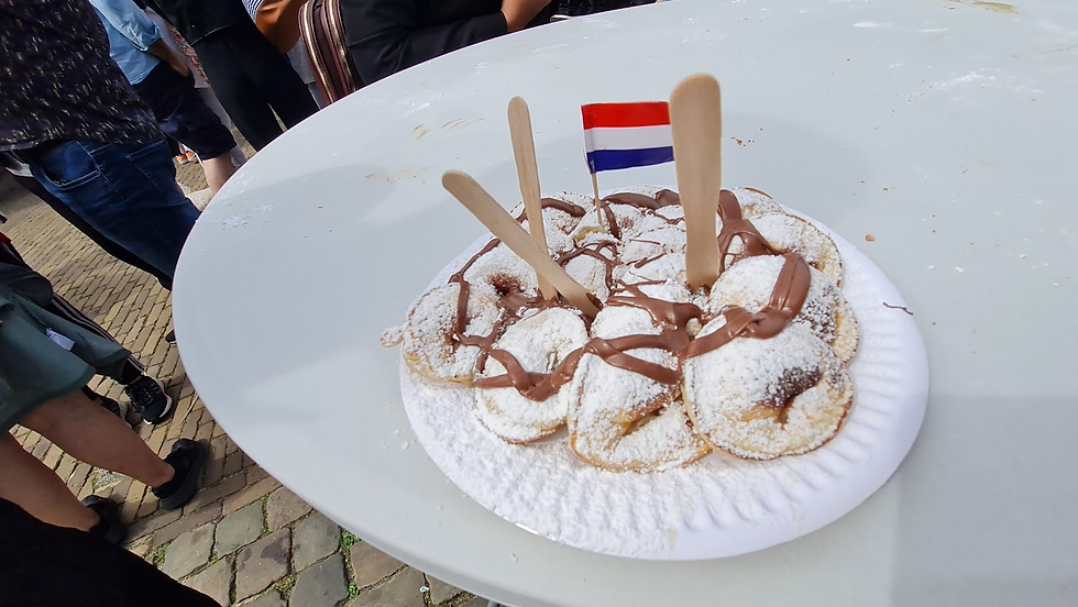 Poffertjes doce típico da Holanda