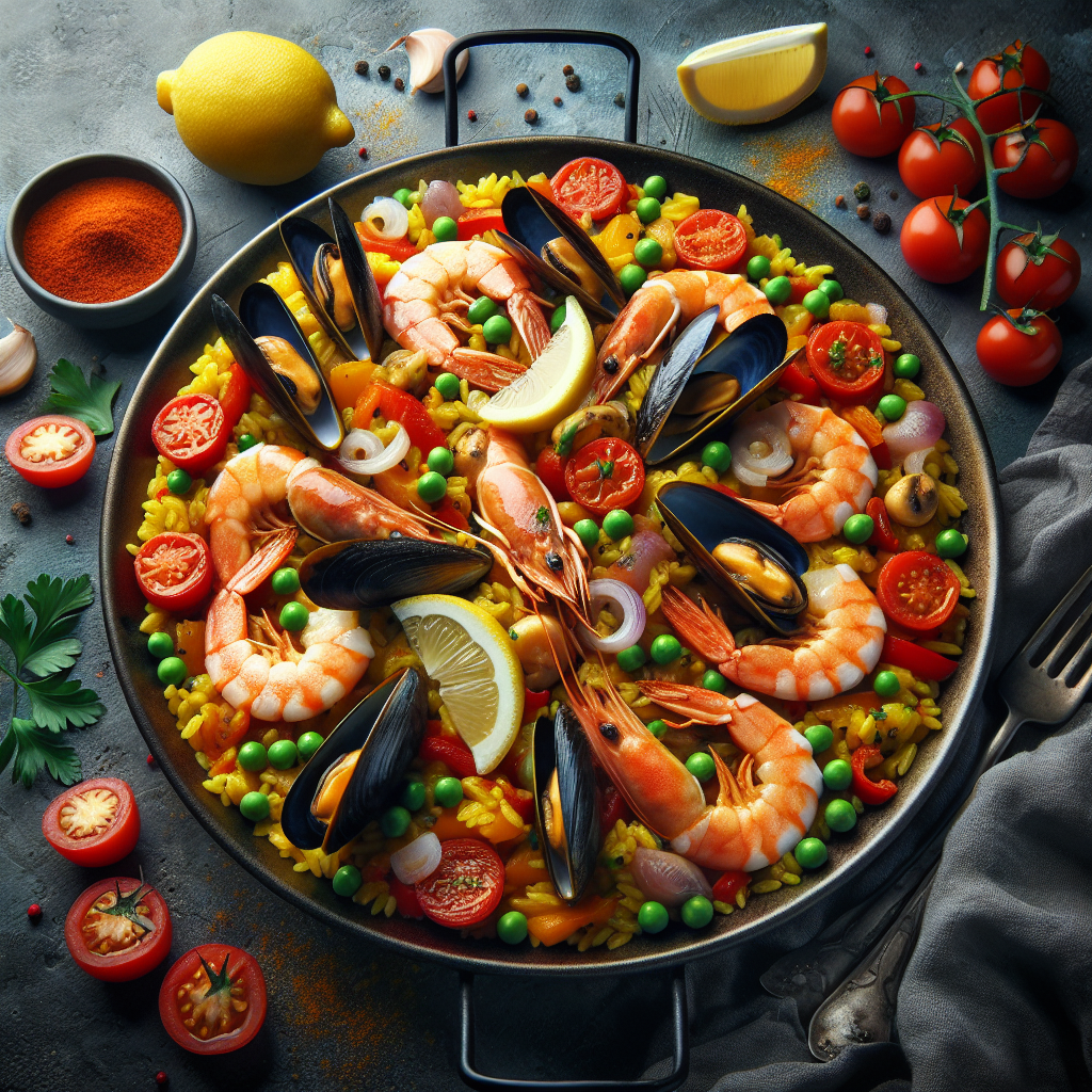 **Paella de Mariscos**