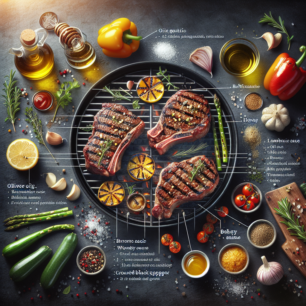 Churrasco de Flat Iron com Marinada Especial