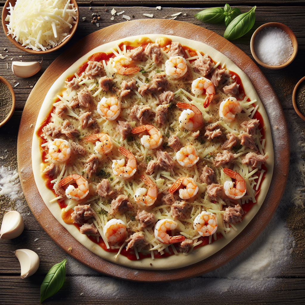 Pizza Del Mare al Gorgonzola