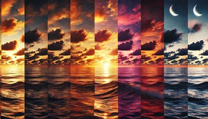 Descubra os melhores prompts para Veo 3 de vídeo. Gere vídeos incríveis com nossas ideias de prompts para Veo 3 focados em vídeo. Prompts para simular o efeito de time-lapse (passagem rápida do tempo) em cenas como pôr do sol, crescimento de plantas, movimento de nuvens ou tráfego urbano.