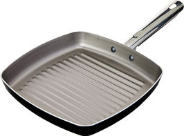 Grill, Curry, 24 cm, Preto Fosco, Brinox