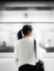 Woman at Subway