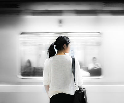 Woman at Subway