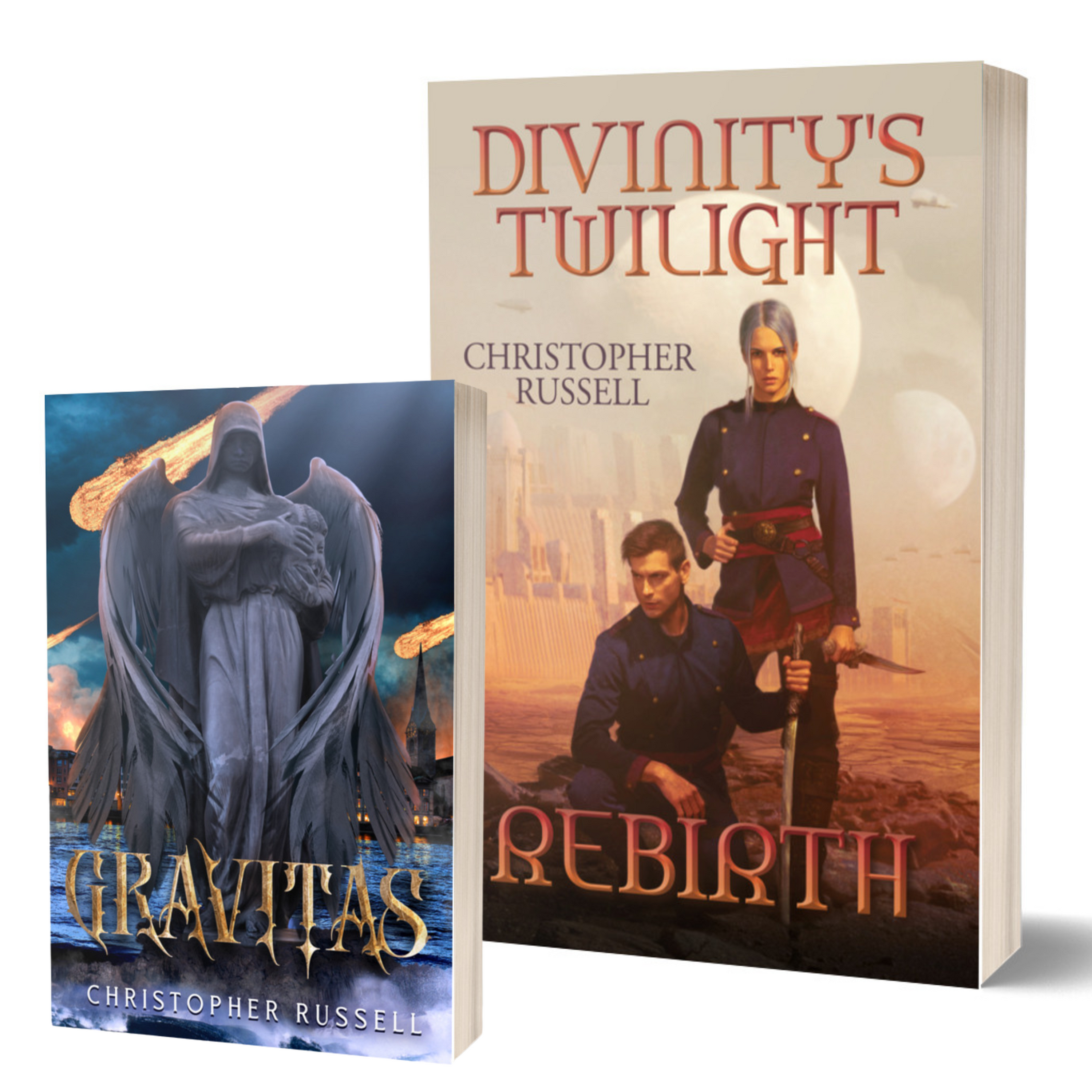 Package Deal: Signed Copies of Rebirth and Gravitas