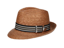 STRAW BRAID SUSPENDER