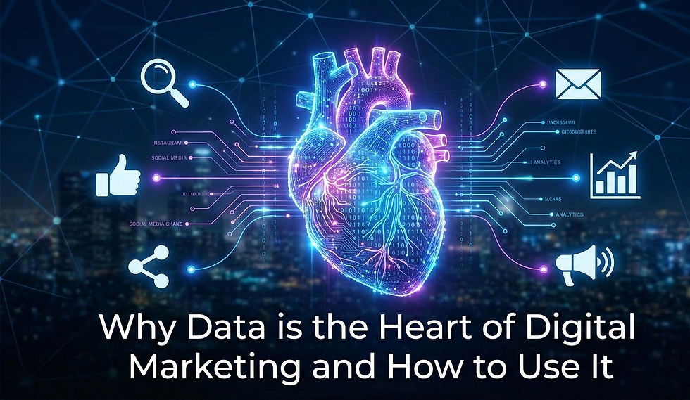 Why Data is the Heart of Digital Marketing and How to Use It