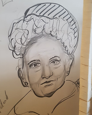 Spirit Portrait Psychic Art Demonstration Mediumship