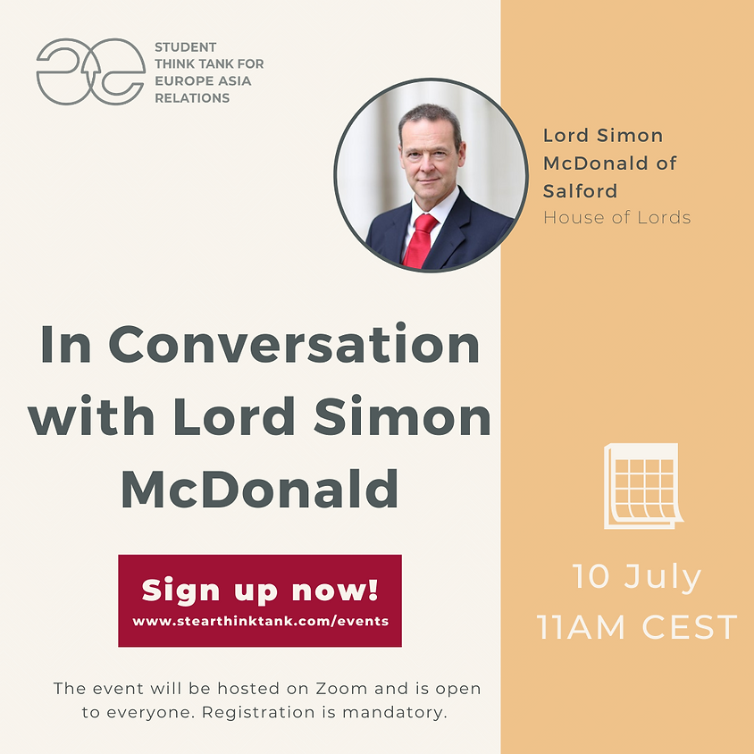 In Conversation with Lord Simon McDonald