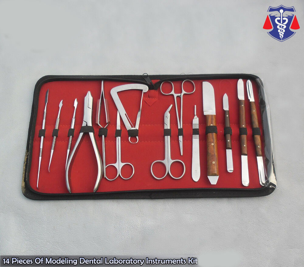 Modeling Instruments Dental Laboratory Set 14 Pcs