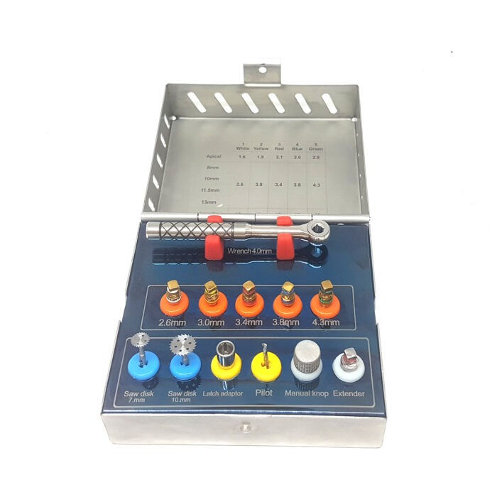 Thumbnail: Sinus Lift With Saw Disks Surgical Implant Instruments Dental Bone Expander Kit
