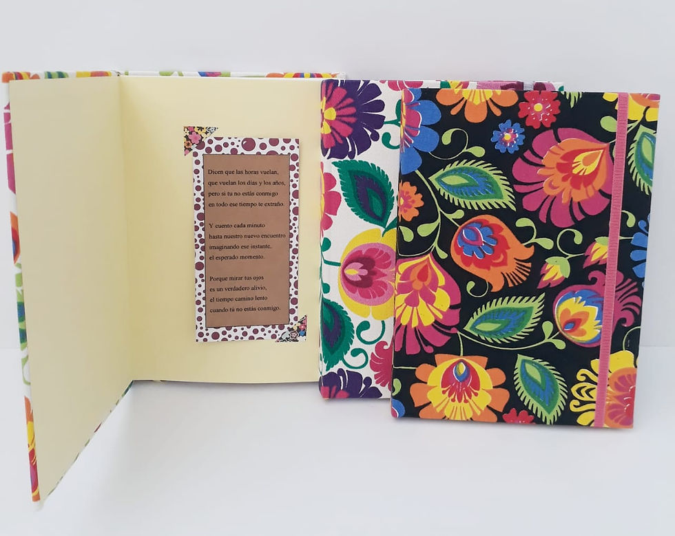 Miniatura: Cuaderno cosido artesanal