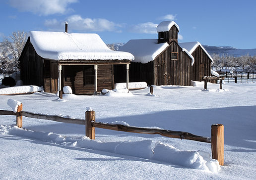 Truckee Meadows Remembered in Snow Season at Bartley Ranch by Jack Hursh