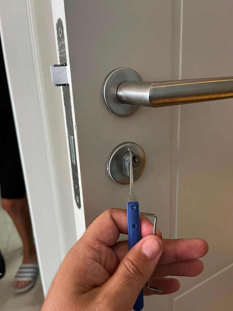 Controles de portão alinhados