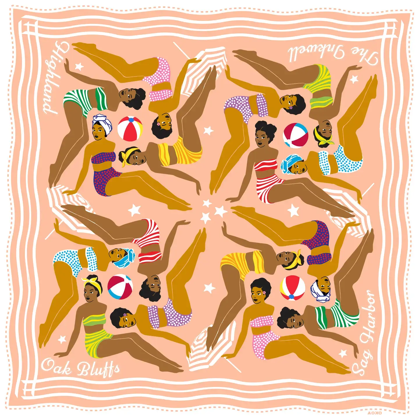 All Very Goods- Bandana - Oak Bluffs and Other Beaches