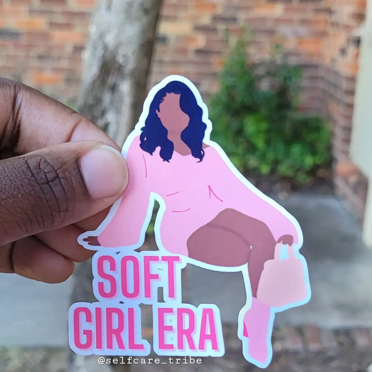 Self Care Tribe- Soft Girl Era Sticker