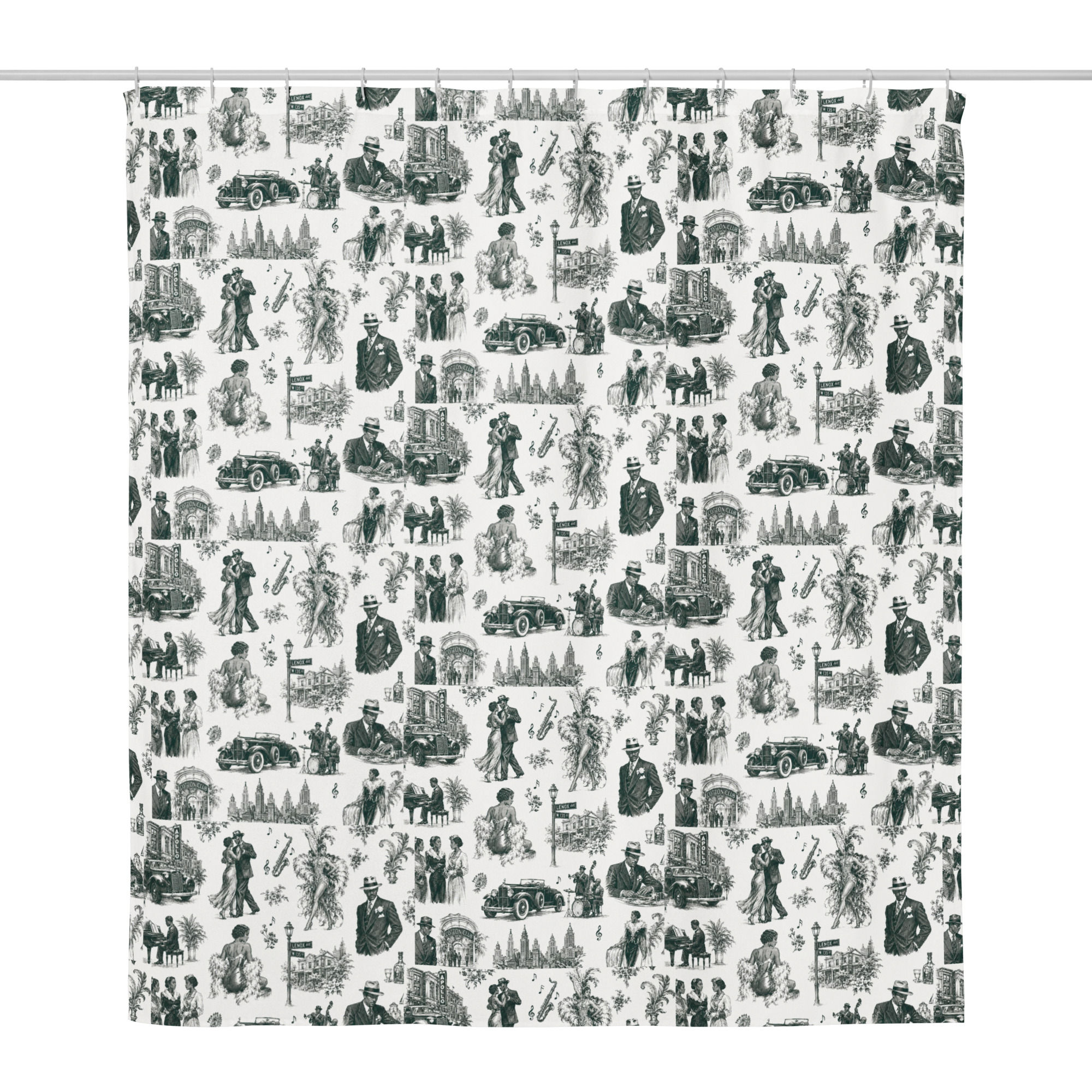Sugar Ray’s Shower curtain