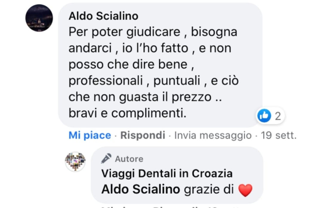 Dentisti croazia opinioni