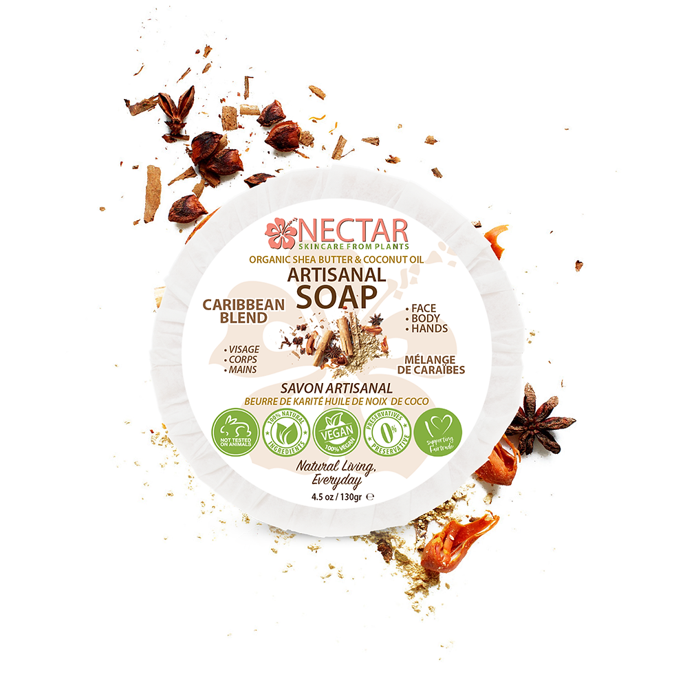 Caribbean Blend Shea Butter & Coconut Oil Soap stmaartennectar