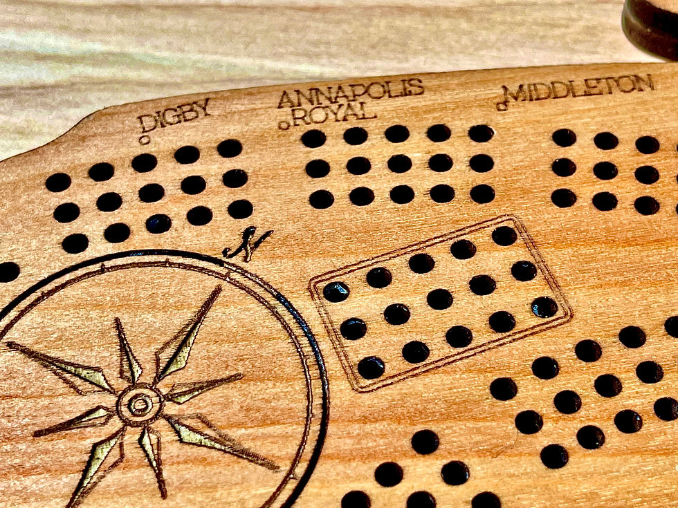 Thumbnail: Handcrafted Canada Cribbage Boards — A Timeless Maritime Keepsake