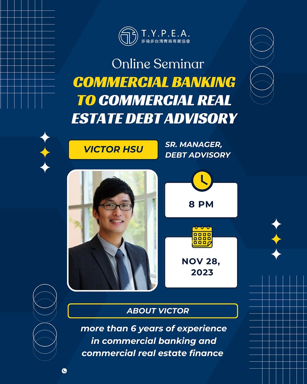 Commercial Banking to Commercial Real Estate Debt Advisory
