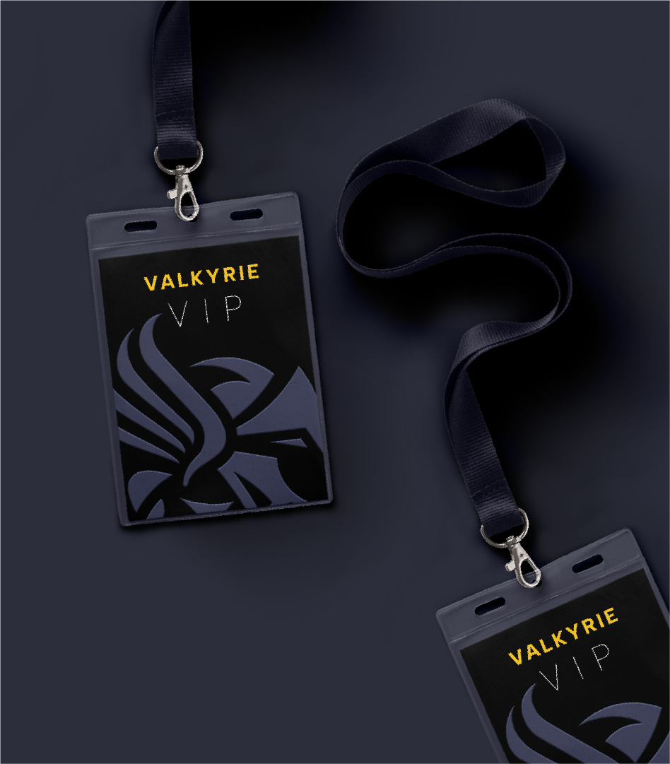 Hospitality passes for the VIP rooms