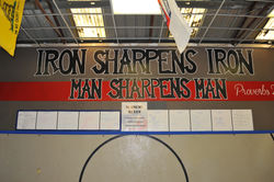Inside Practice Pan Wall