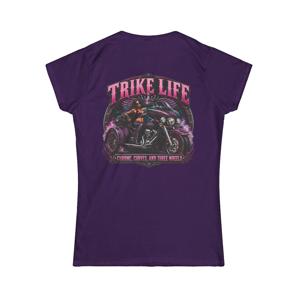 Thumbnail: Trike Life Chrome, Curves, and Three Wheels