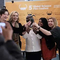 EDA ELIF TIBET AND HER STUDENTS WIN THE BEST SCIENCE FILM AWARD.webp