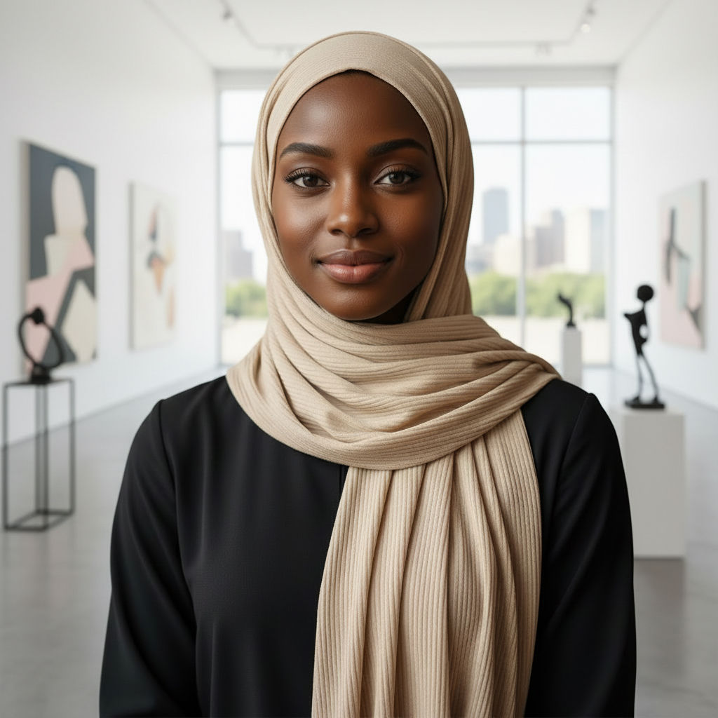 Maryam's Essential Premium Texture Knit Stretchy Hijab