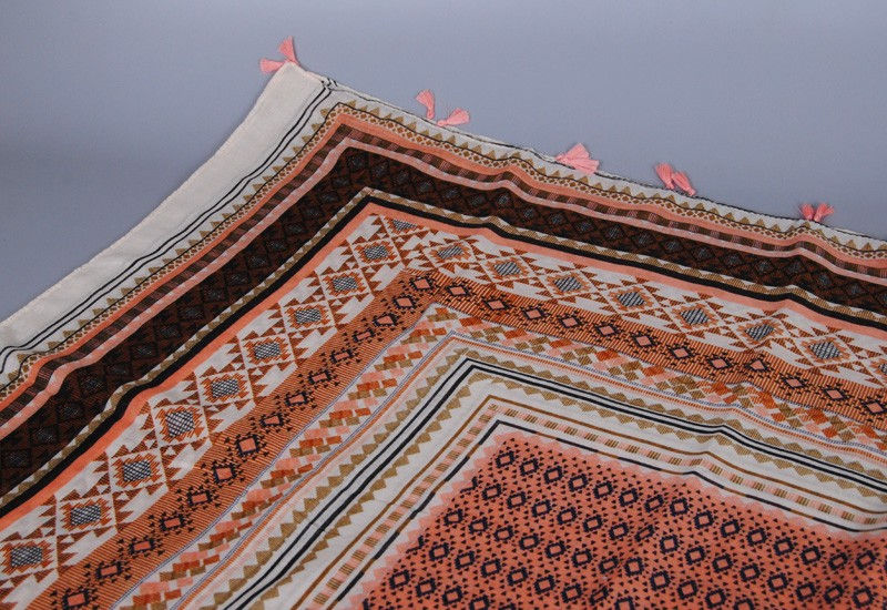 Thumbnail: Maryam's Diamond Style Polka Dot Viscose Bohemian Hijab/Shawl