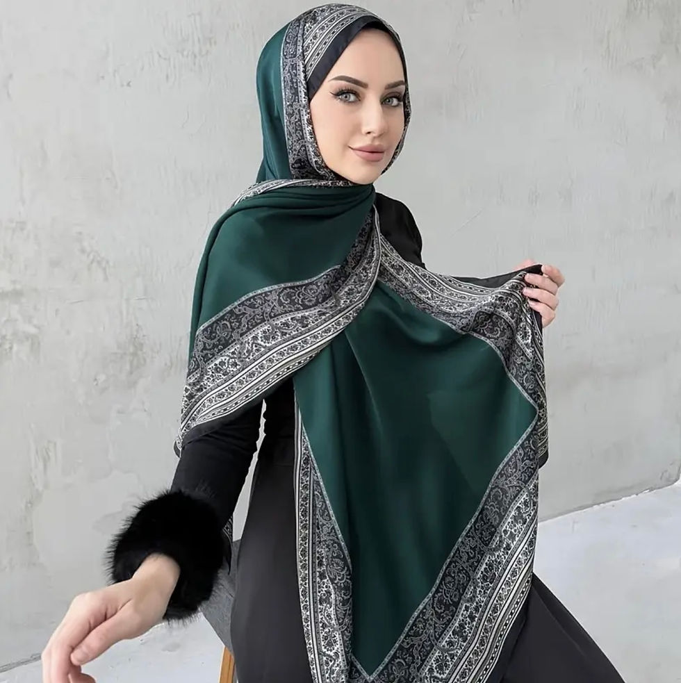 Maryam’s Essential Premium Printed Chiffon Hijab