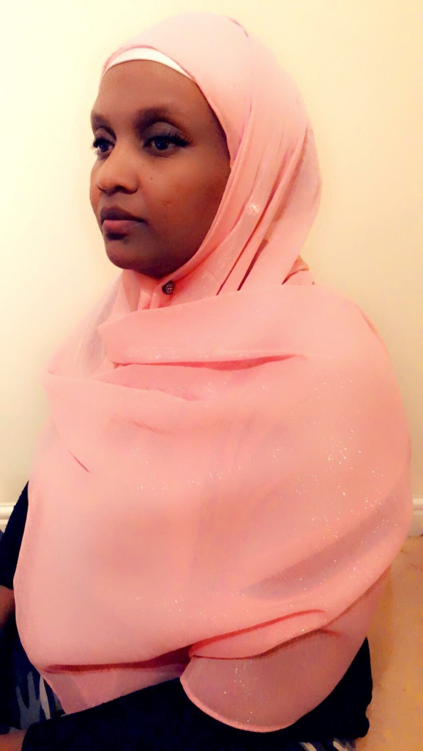 Thumbnail: Maryam’s Diamond Style Plain Shiny Chiffon Hijab