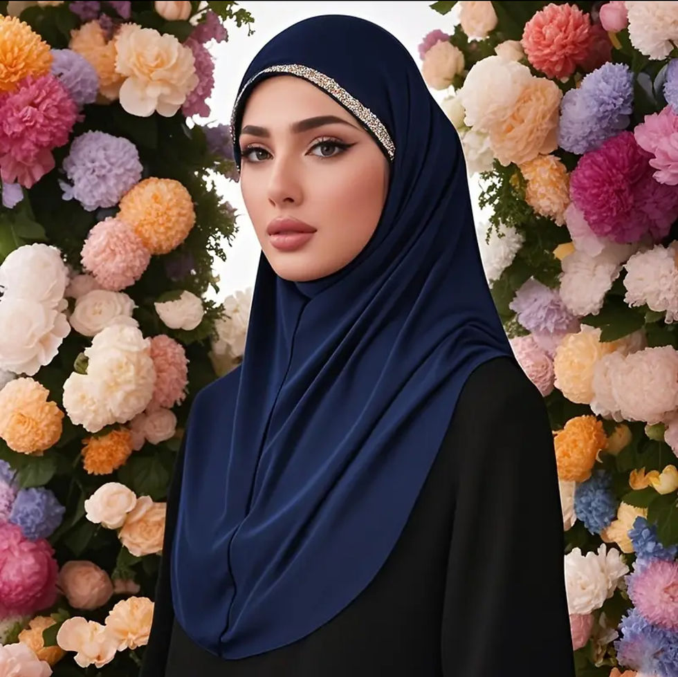 Maryam's Essential Diamanté One Piece Hijab