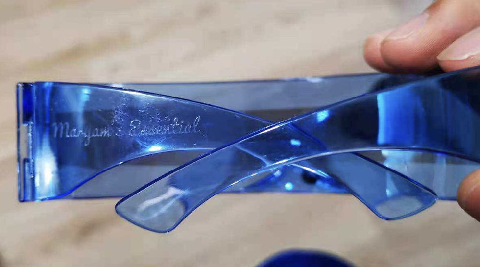 Thumbnail: Maryam’s Essential Diamond Brand Integrated frameless Sunglasses