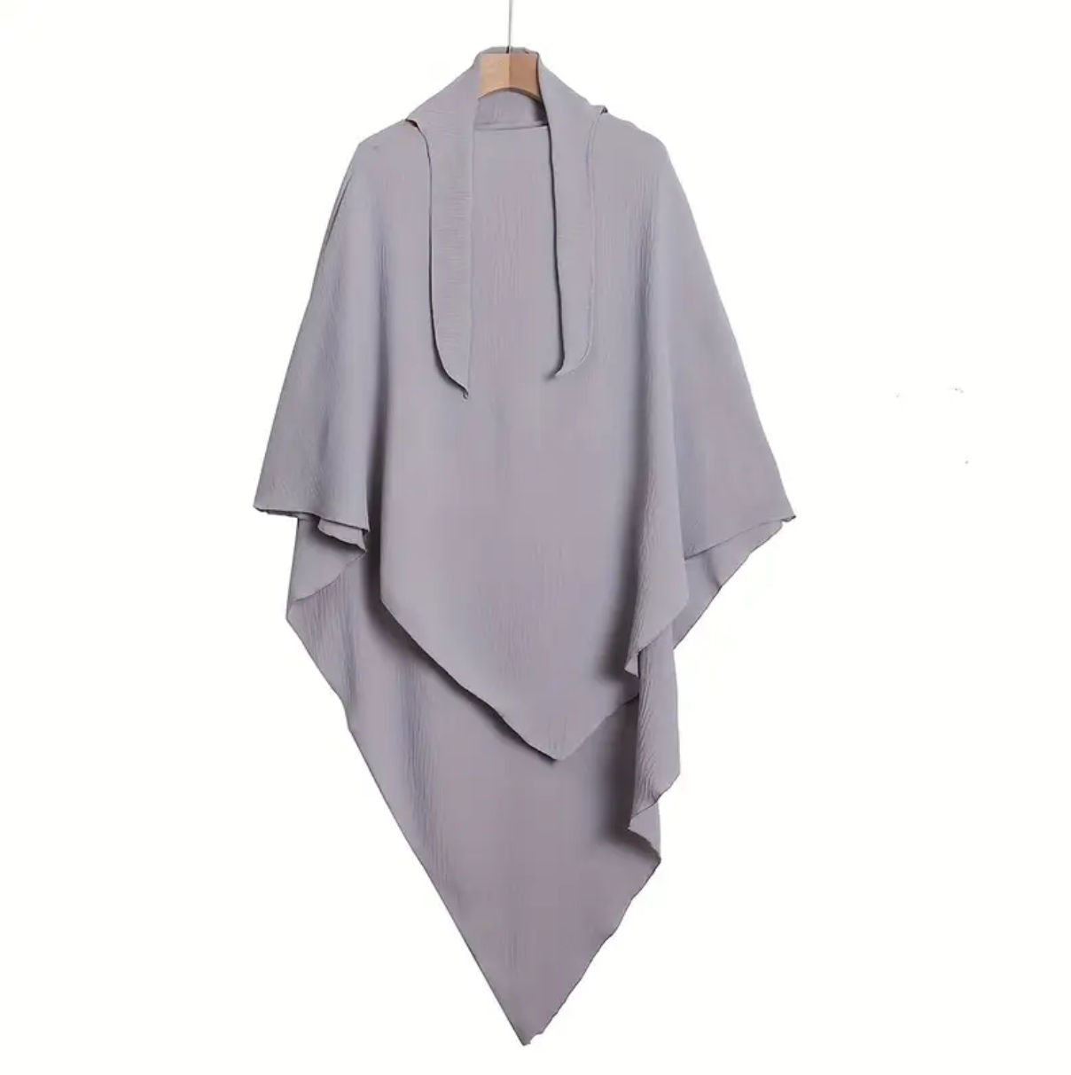 Maryam’s Essential Luxury Plain Tie Back Khimar Hijab