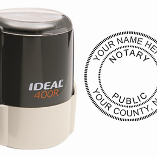 Ideal 400R Notary Stamp
